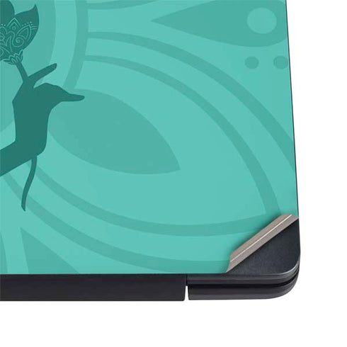 Disney Aladdin Princess Jasmine Silhouette Flower Dell Vostro Skin